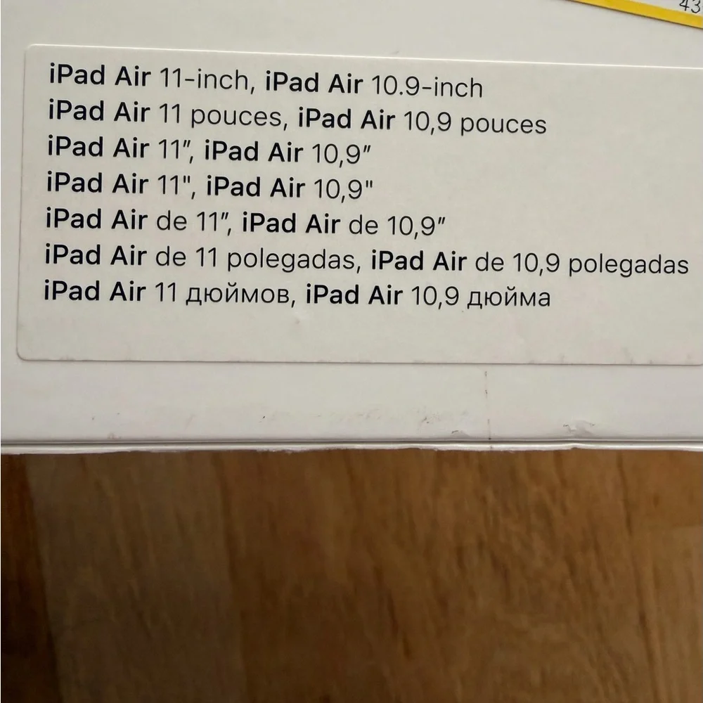 Apple iPad Air 11inches Smart Folio Case - Charcoal Gray